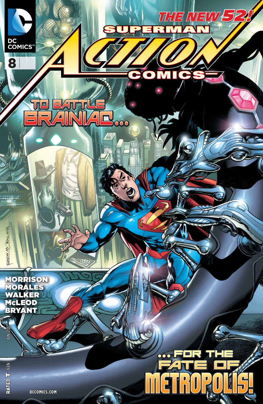 Action Comics (2011-) #8 preview images
