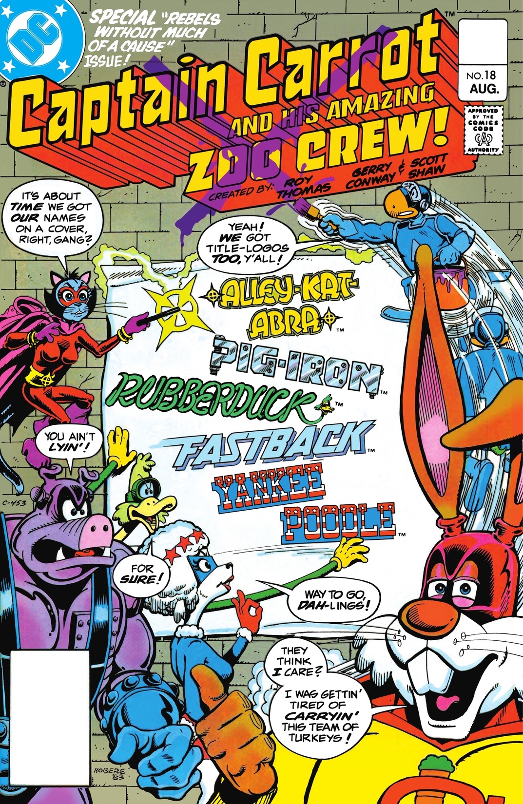 Captain Carrot and His Amazing Zoo Crew #18 preview images