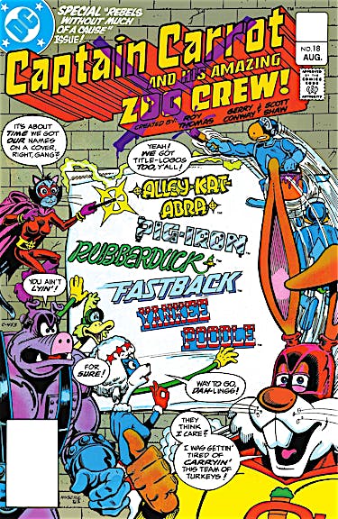 Captain Carrot and His Amazing Zoo Crew #18 preview images