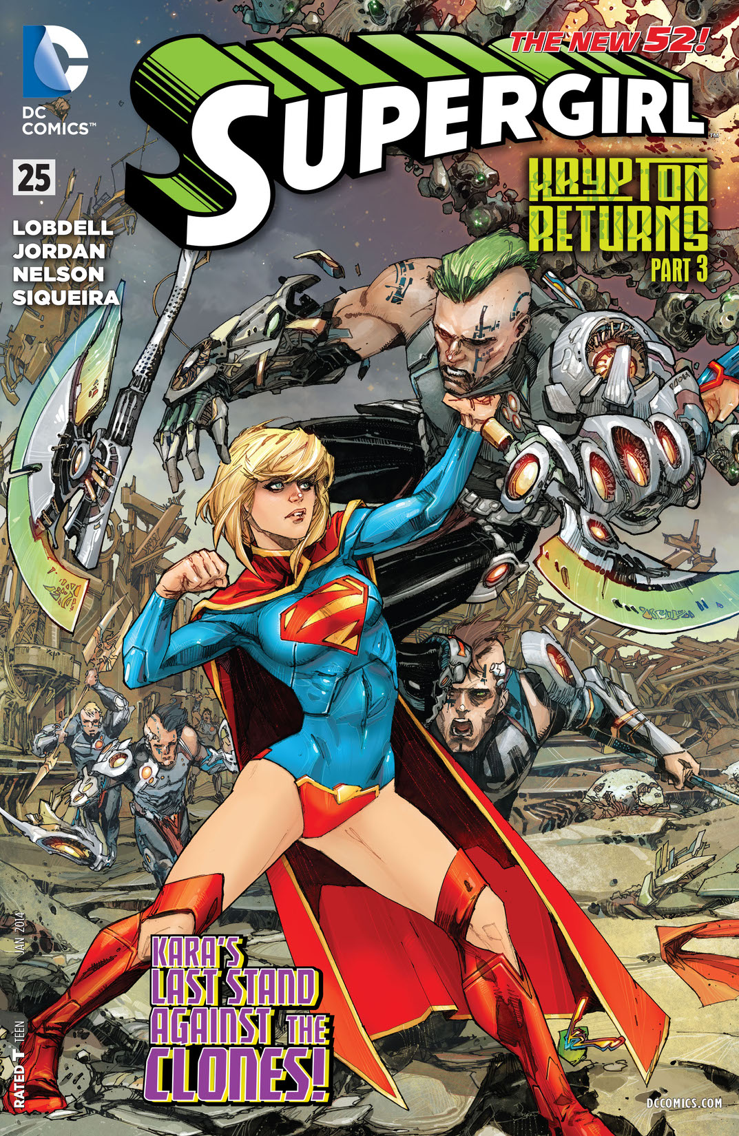 Supergirl (2011-) #25 preview images
