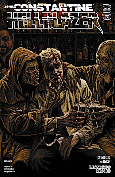 Hellblazer #221 preview images