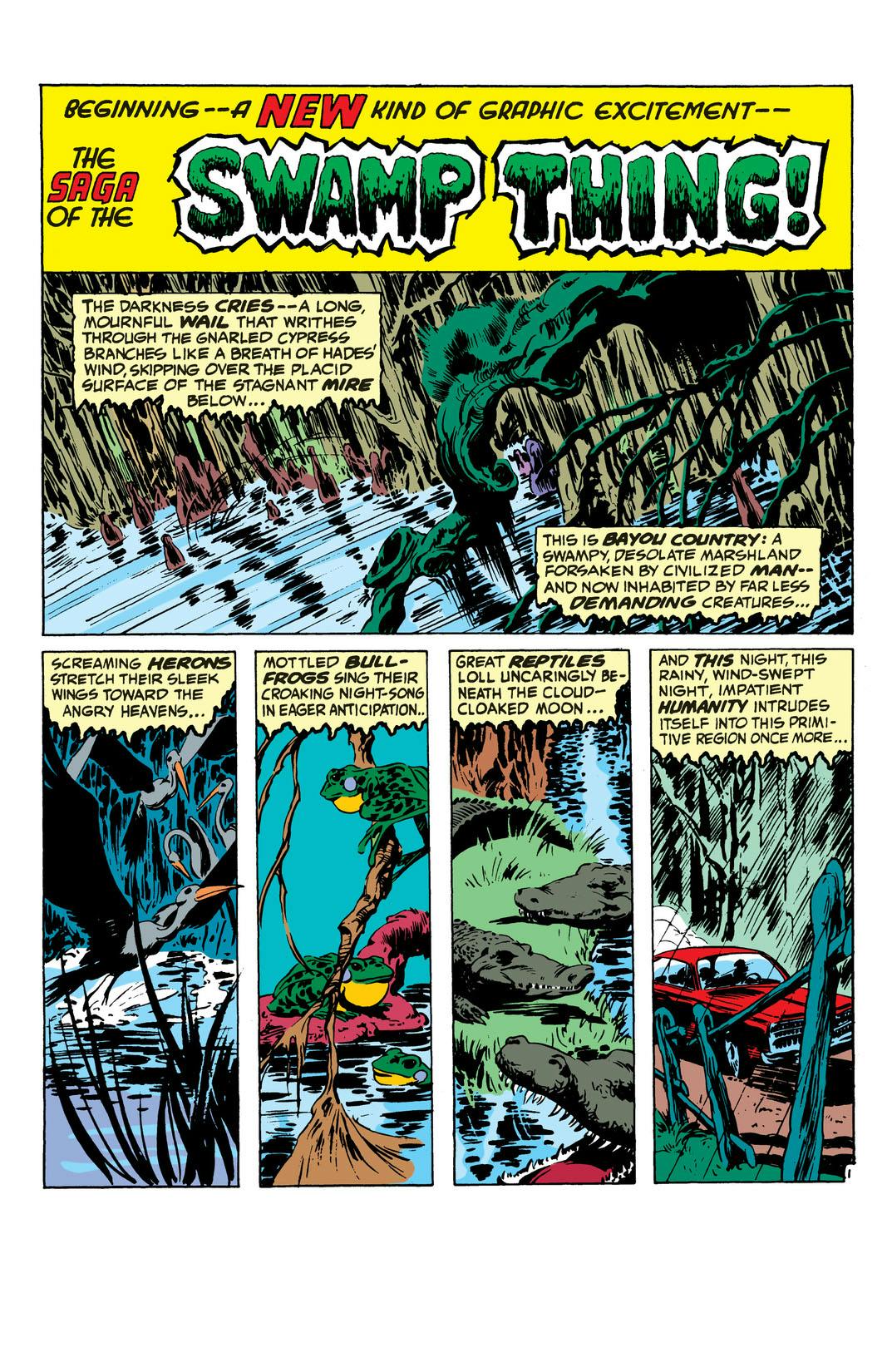 Swamp Thing (1972-1976) series preview1