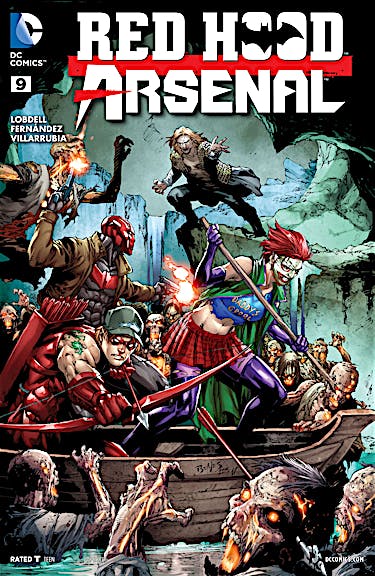 Red Hood/Arsenal #9 preview images