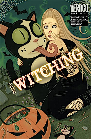 The Witching #5 preview images