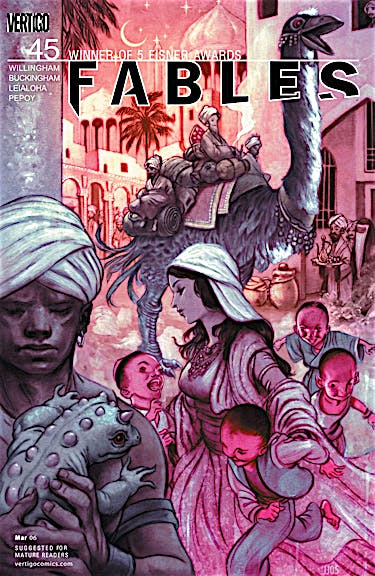 Fables #45 preview images