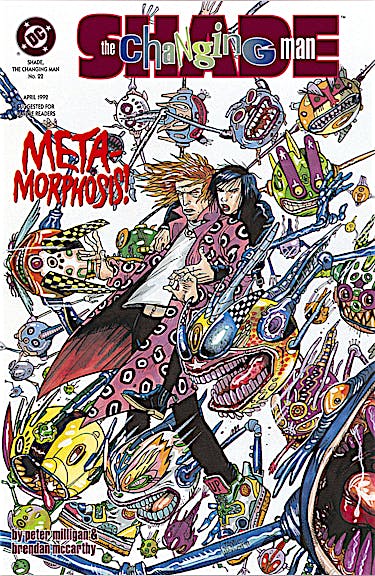 Shade, The Changing Man #22 preview images