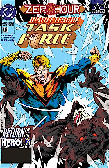Justice League Task Force #16 preview images