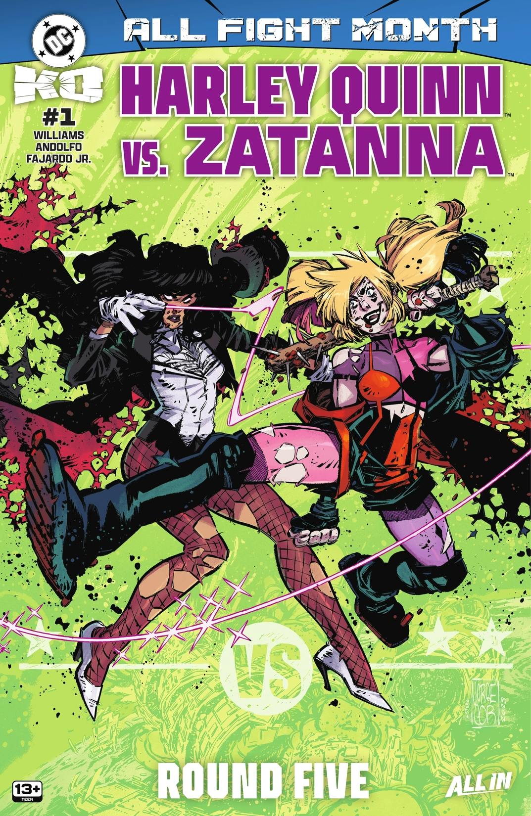 DC K.O.: Harley Quinn vs. Zatanna #1