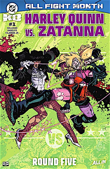 DC K.O.: Harley Quinn vs. Zatanna #1 preview images