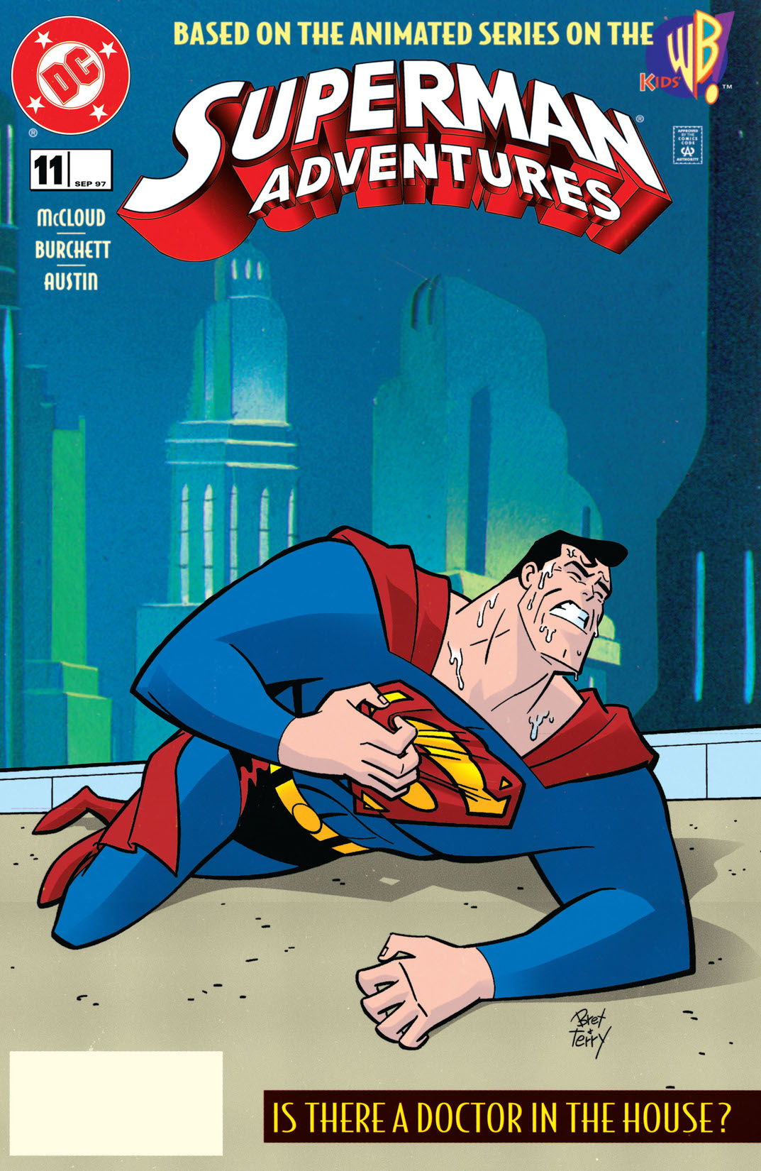 Superman Adventures #11 preview images