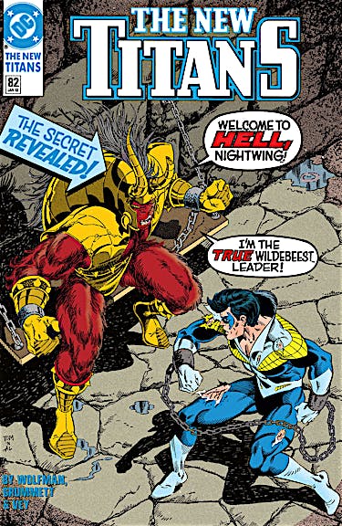 The New Titans #82 preview images