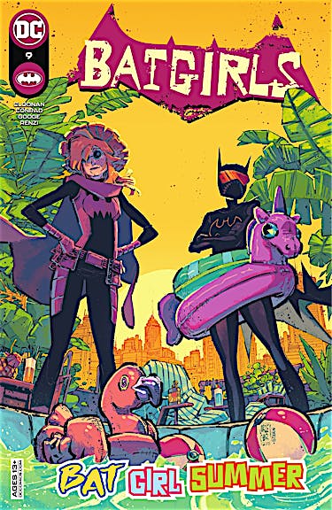 Batgirls #9 preview images