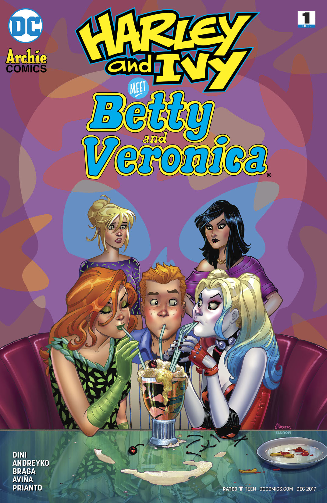 Harley & Ivy Meet Betty and Veronica #1 preview images