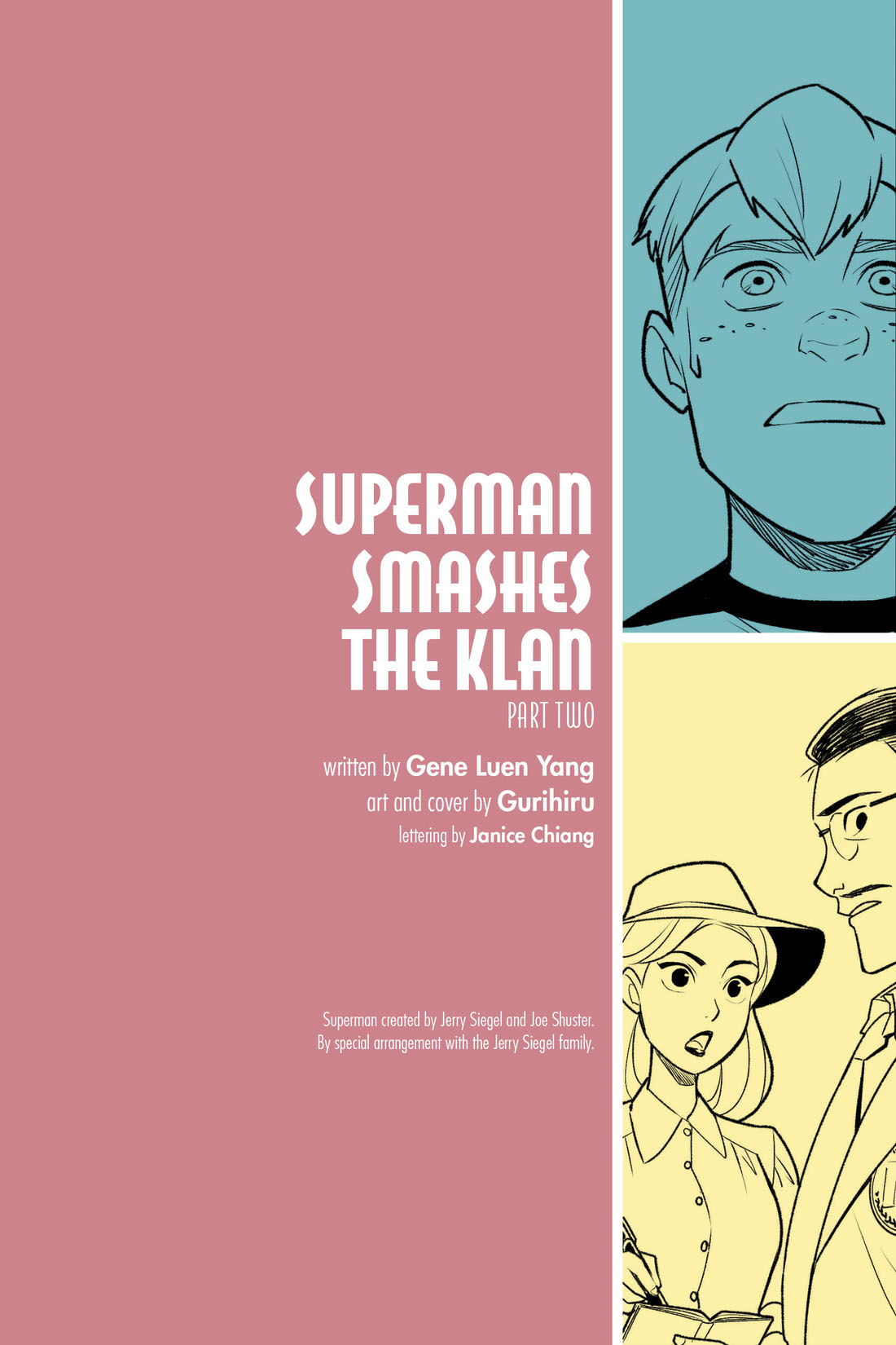 superman smashes the klan the graphic novel