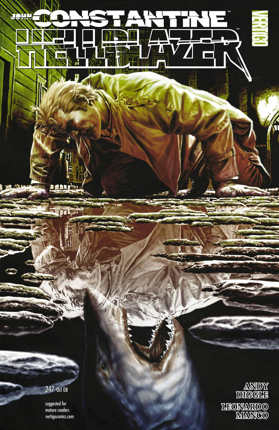 Hellblazer #247 preview images