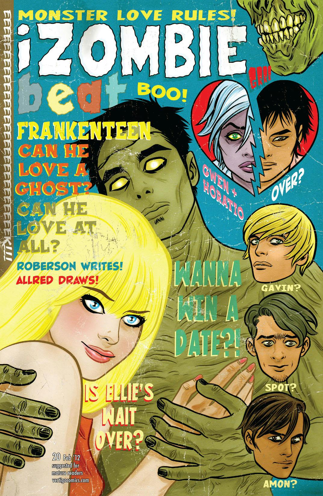 iZOMBIE #20 preview images