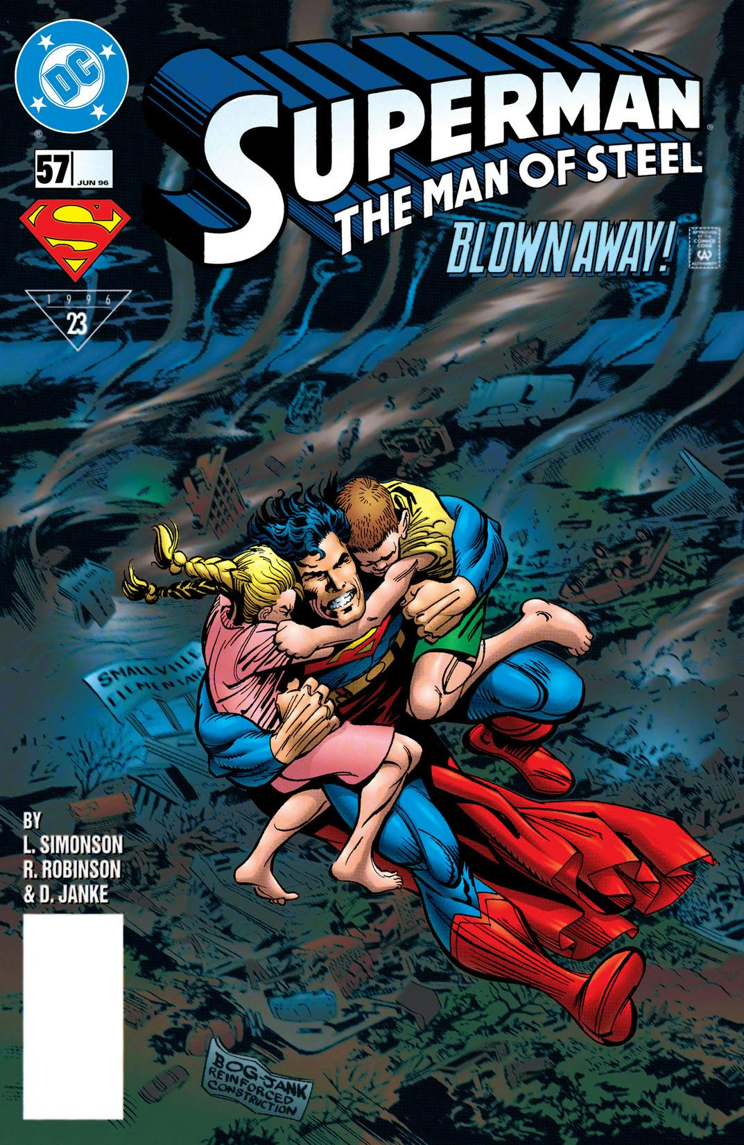 Superman: The Man of Steel #57 preview images