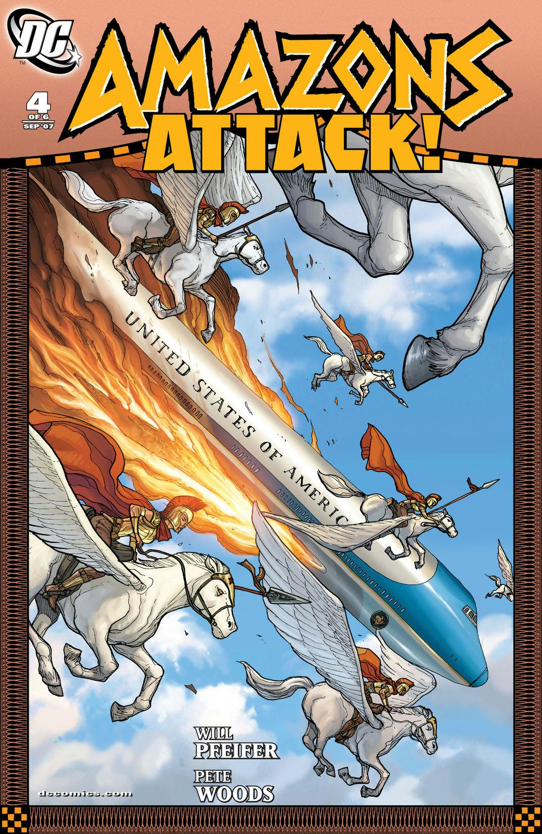 Amazons Attack #4 preview images