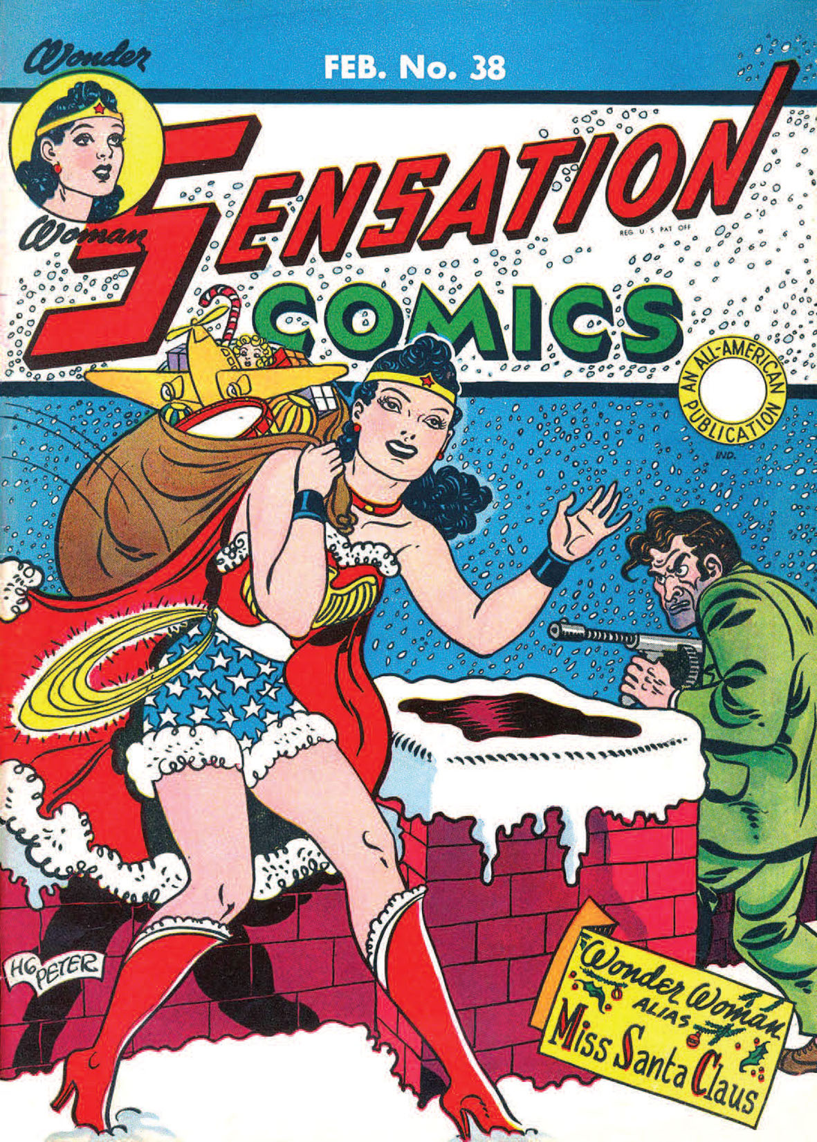 Sensation Comics #38 preview images