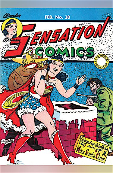 Sensation Comics #38 preview images