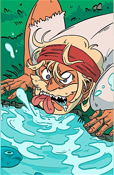 My Little Warlord #6 preview images