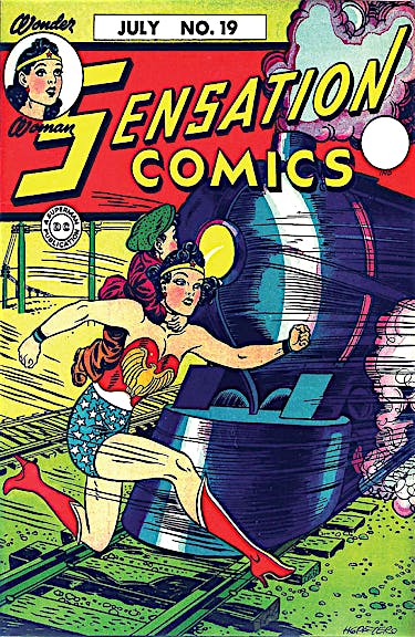 Sensation Comics #19 preview images