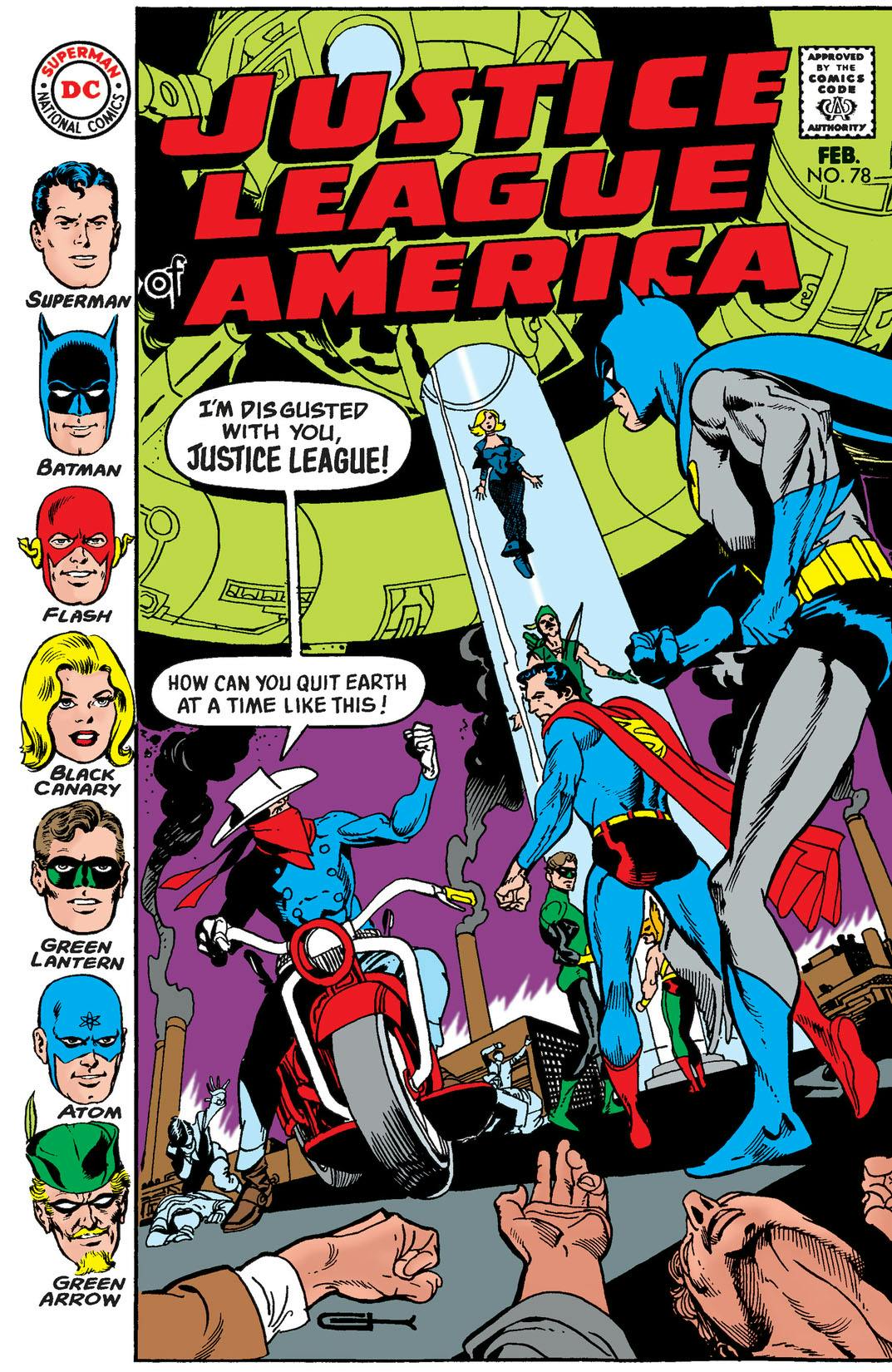 Justice League of America (1960-) #78 preview images
