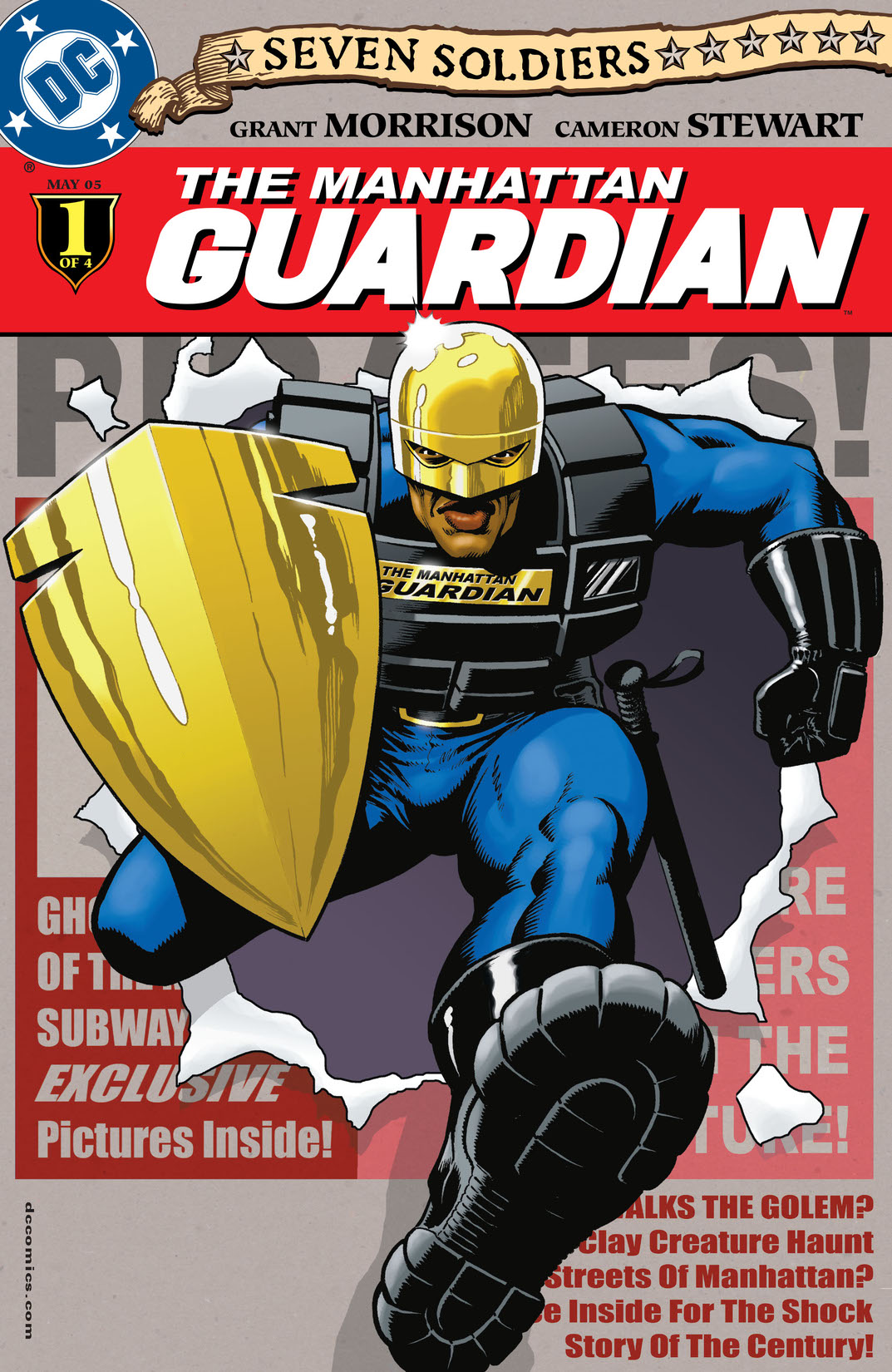 Seven Soldiers: The Manhattan Guardian #1 preview images