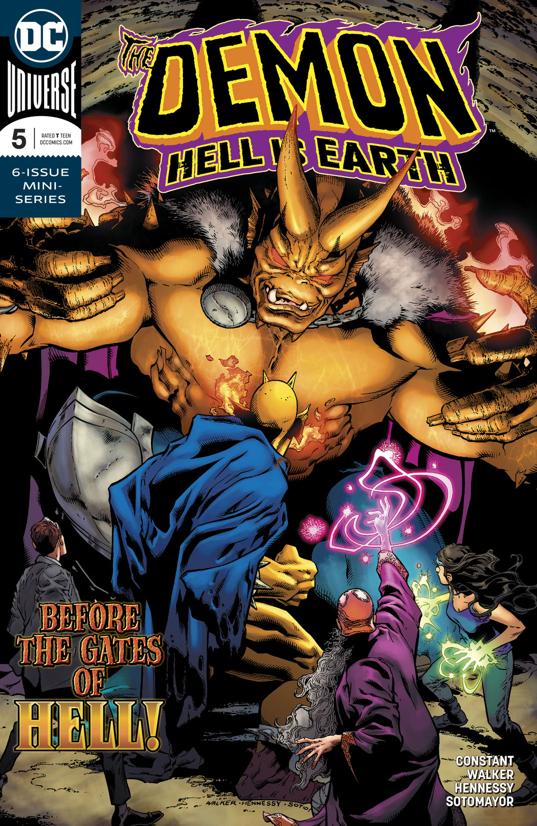 The Demon: Hell is Earth #5 preview images