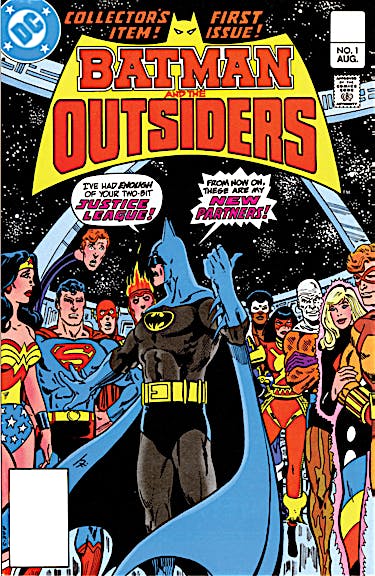 Batman and the Outsiders (1983-) #1