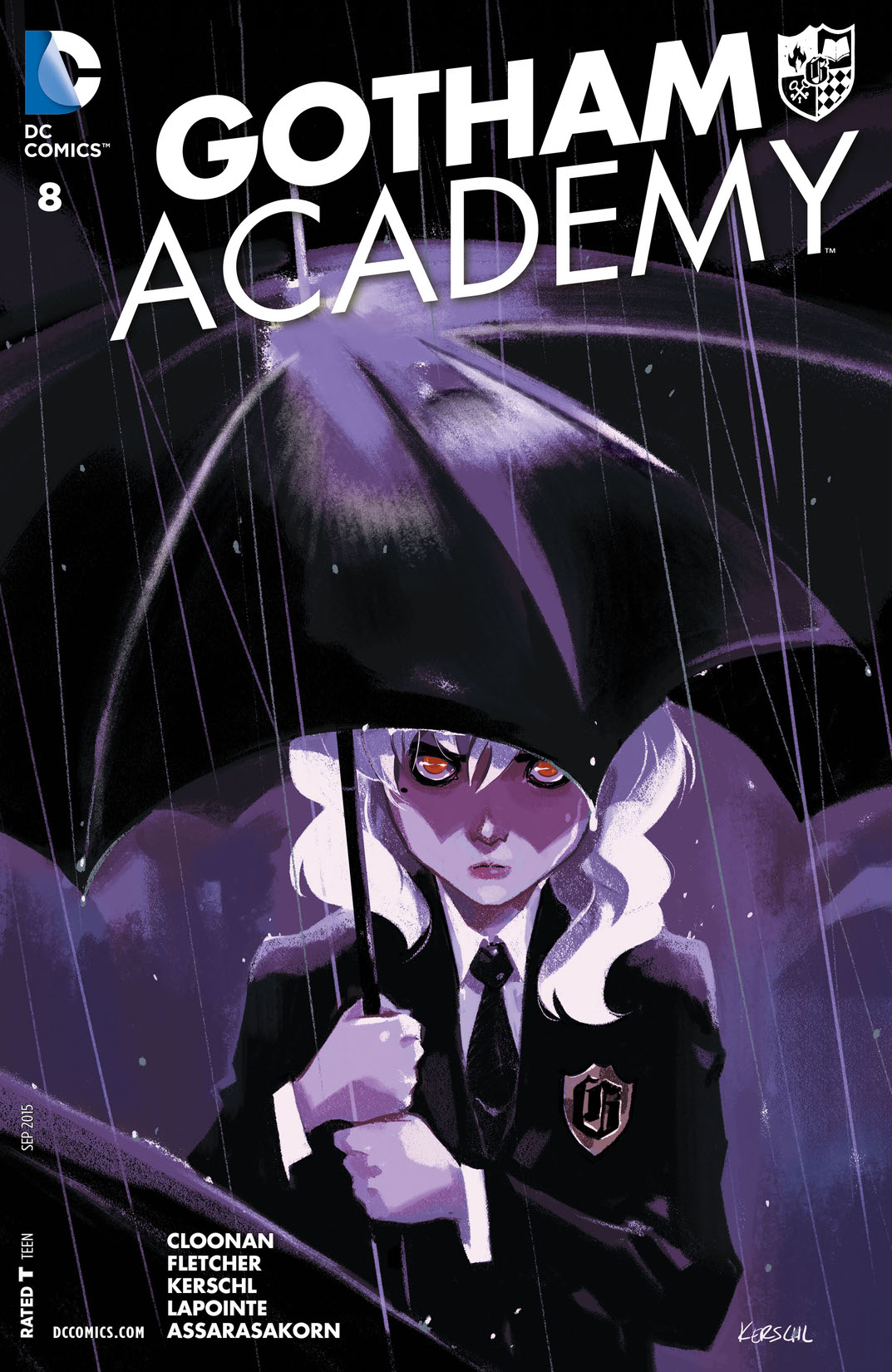 Gotham Academy #8 preview images