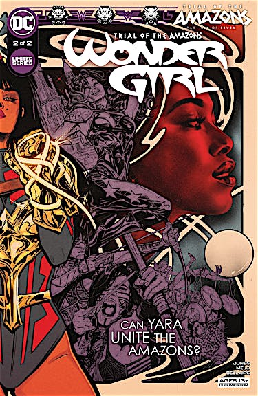 Trial of the Amazons: Wonder Girl #2 preview images
