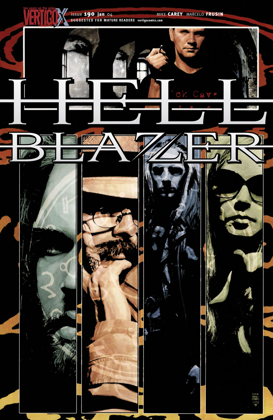 Hellblazer #190 preview images