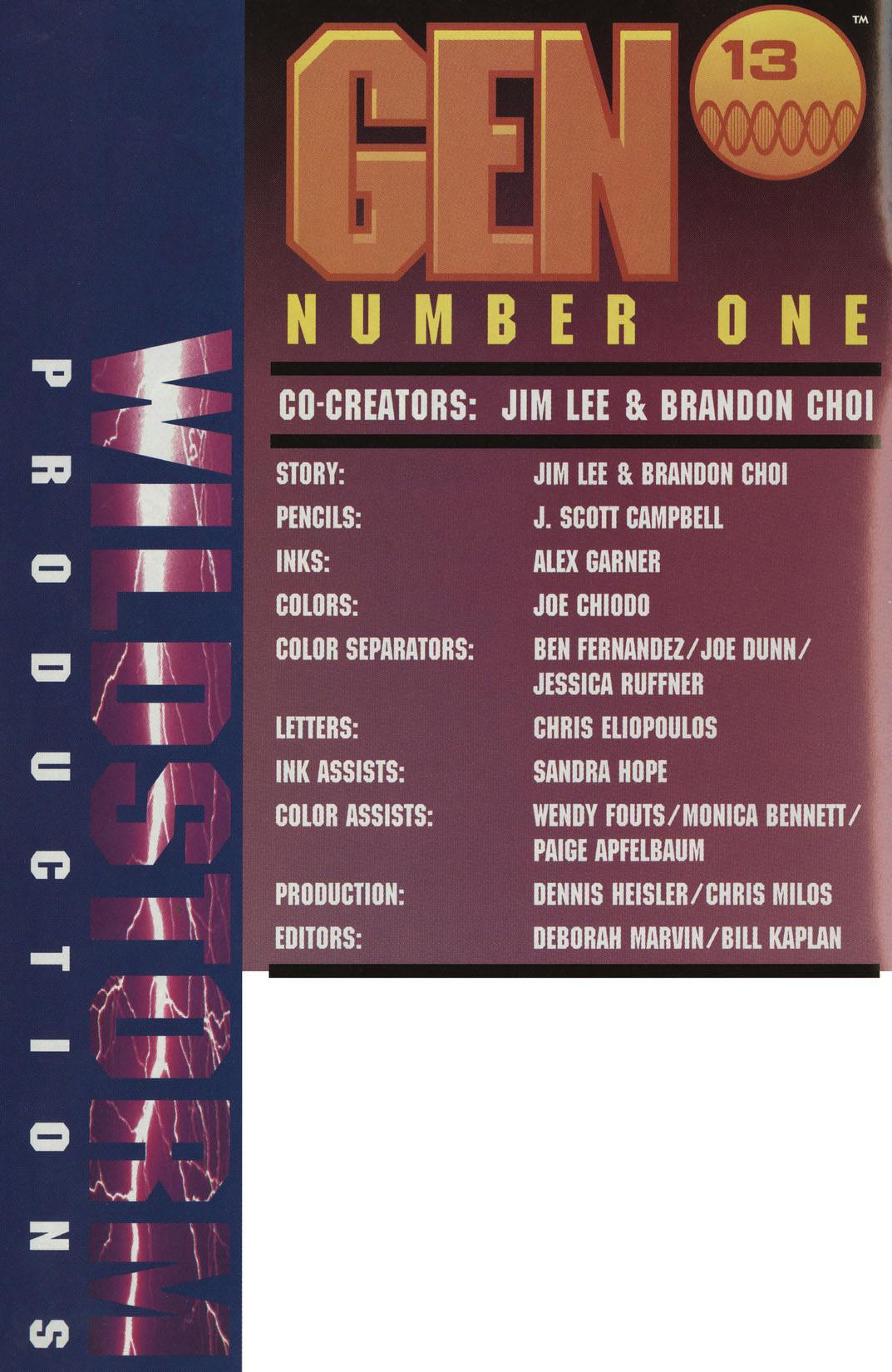 Gen13 (1994) series preview1