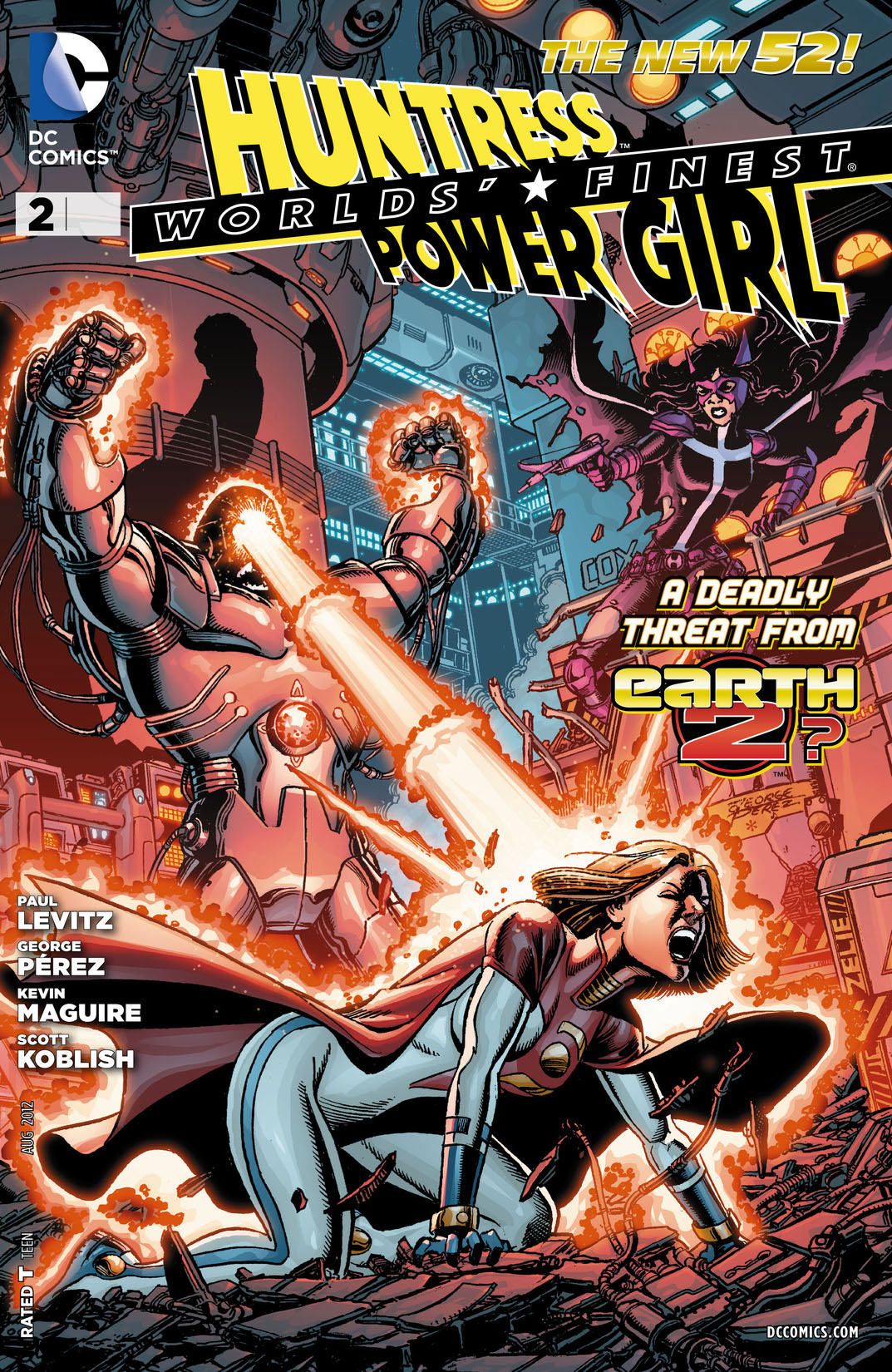 Worlds' Finest (2012-) #2 preview images