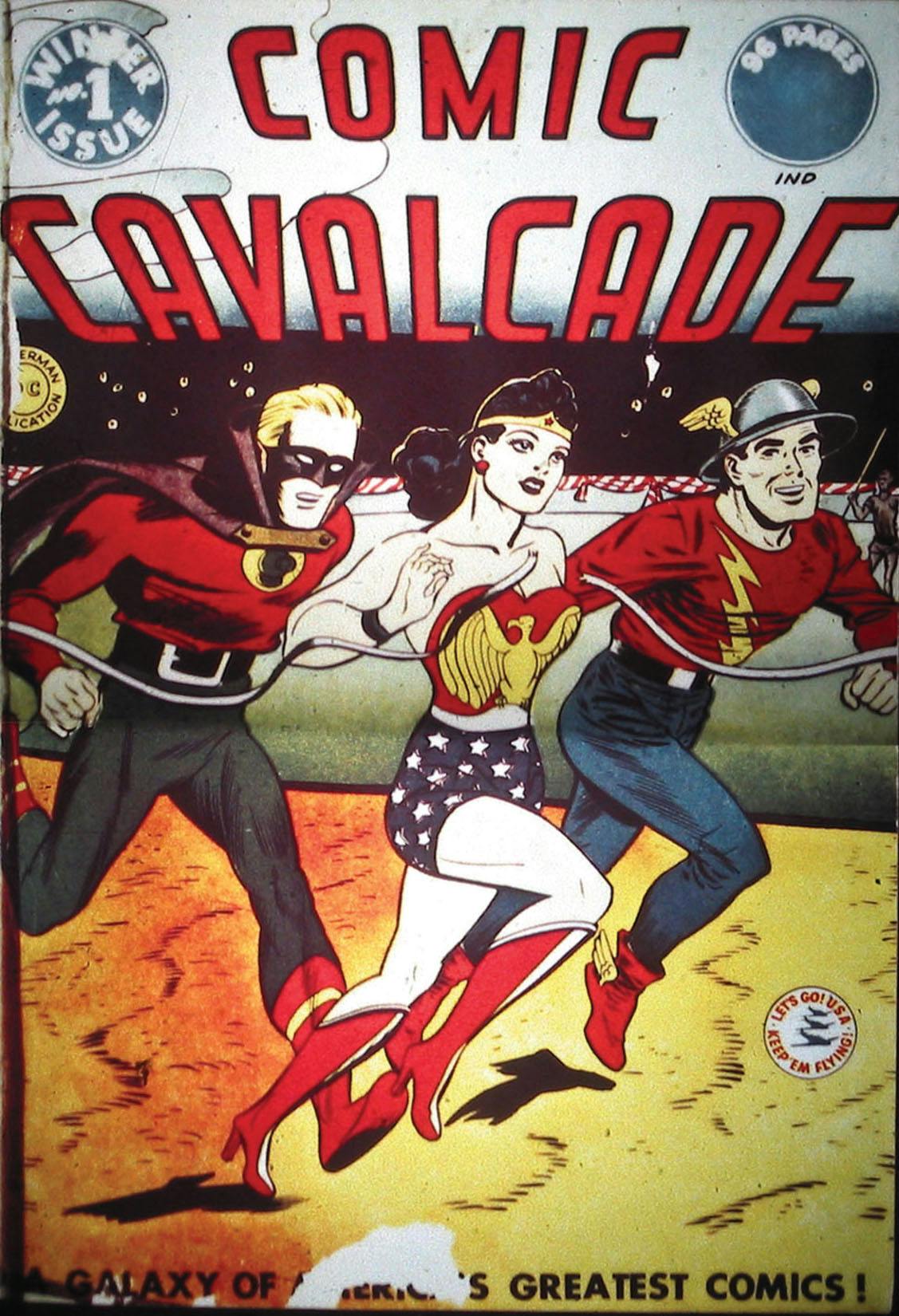 Comic Cavalcade #1 preview images
