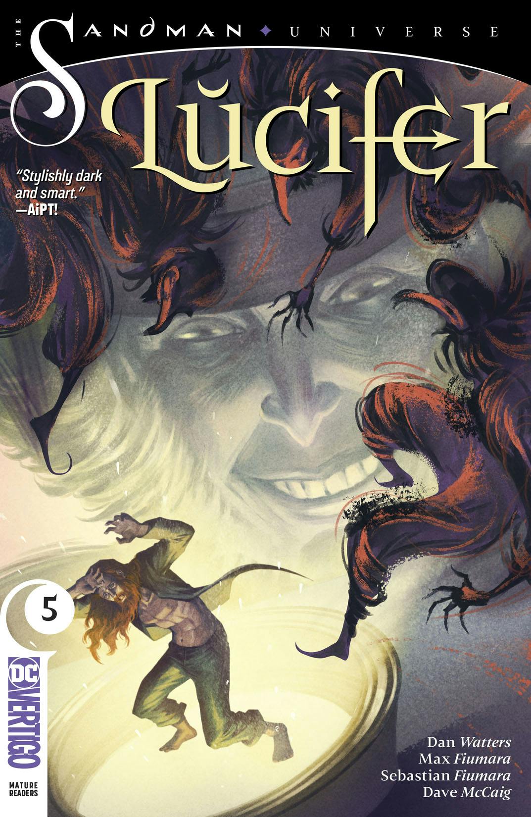 Lucifer #5 preview images