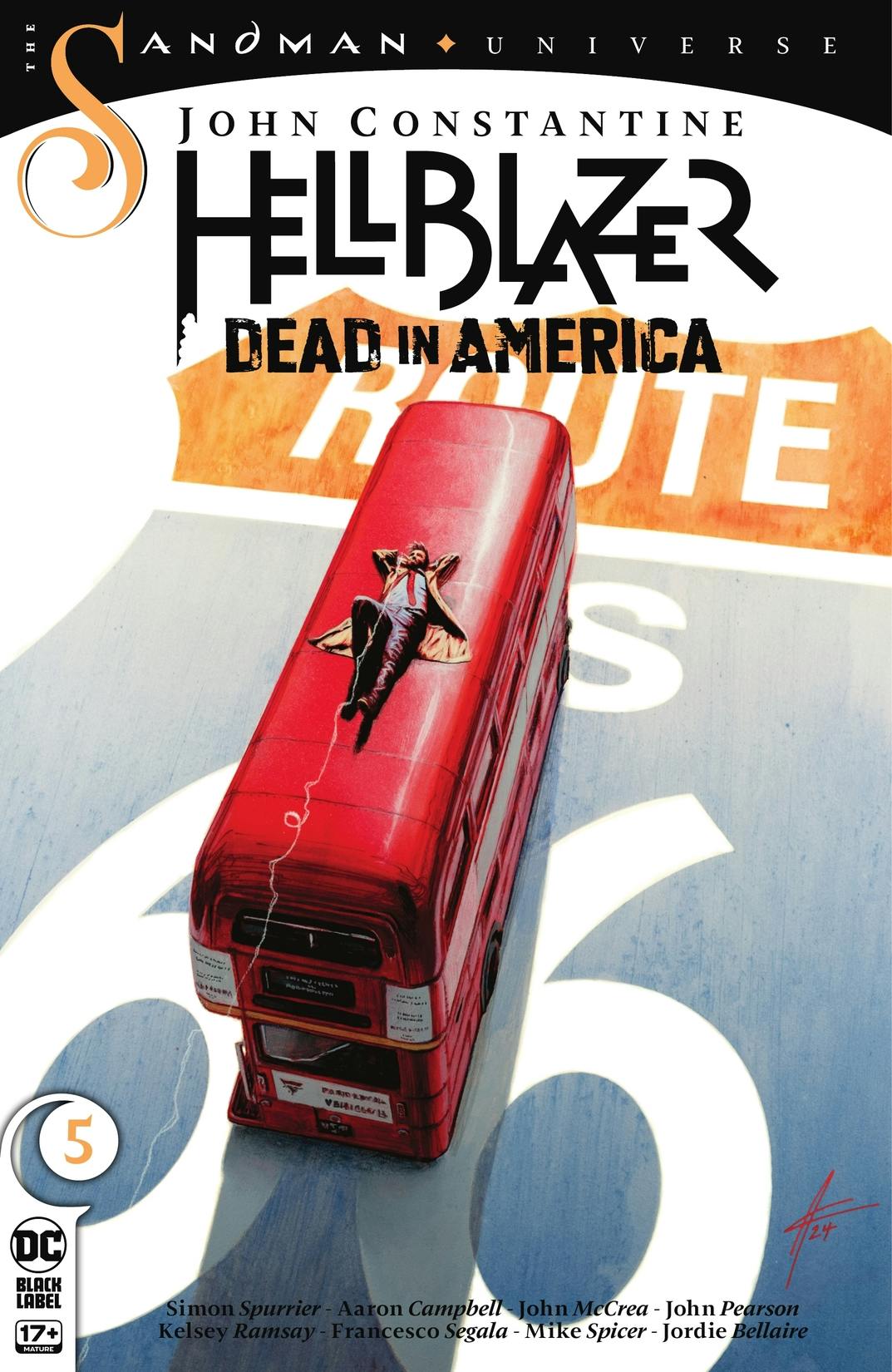 John Constantine, Hellblazer: Dead in America #5