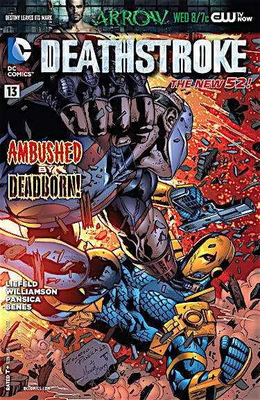 Deathstroke (2011-) #13 preview images