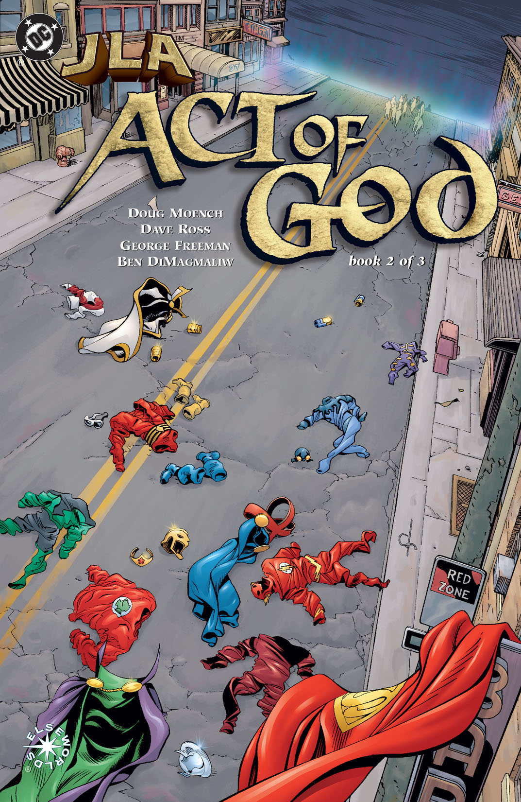 JLA: Act of God #2 preview images