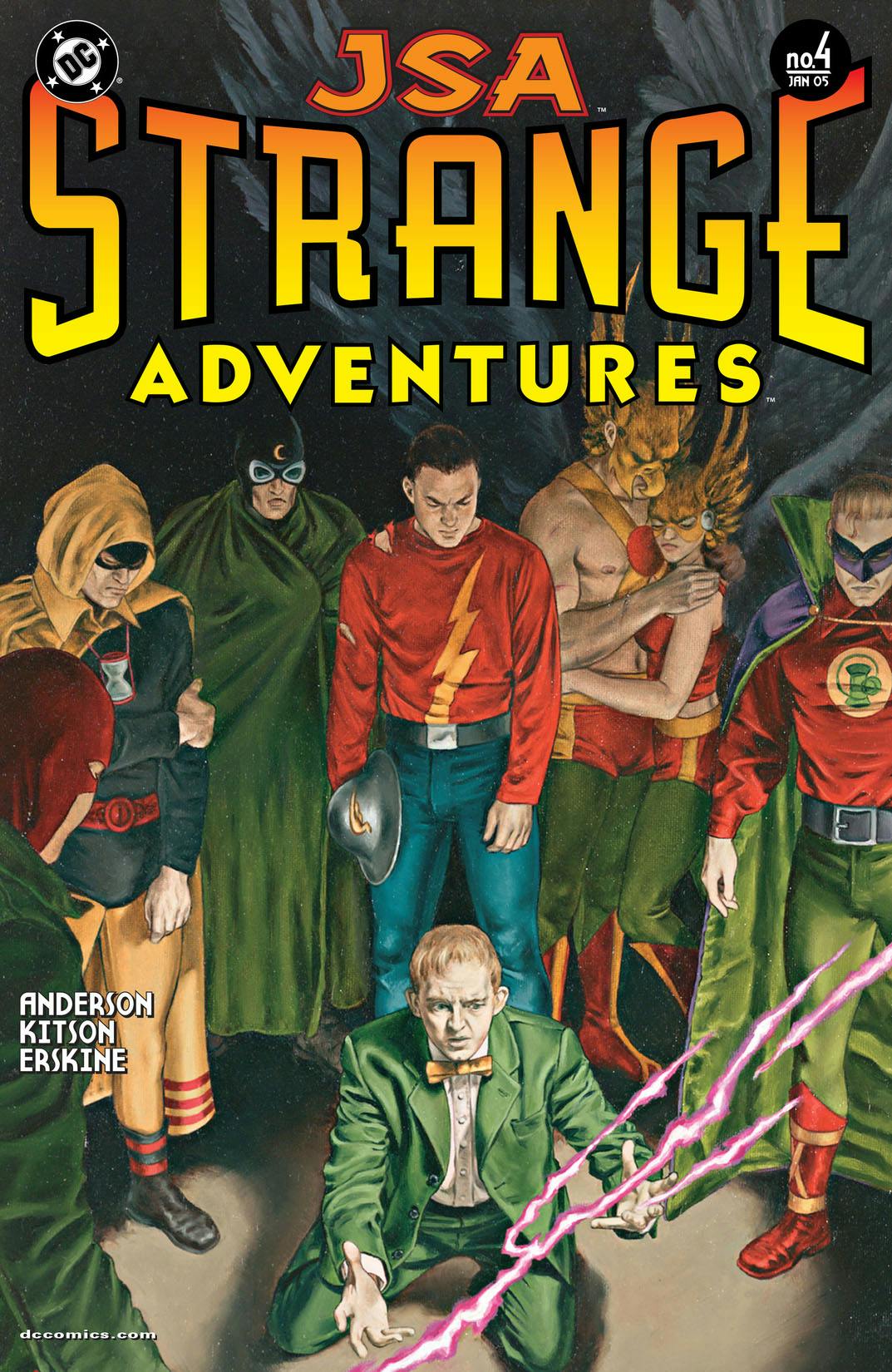 JSA: Strange Adventures #4 preview images