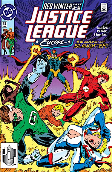 Justice League Europe #47 preview images