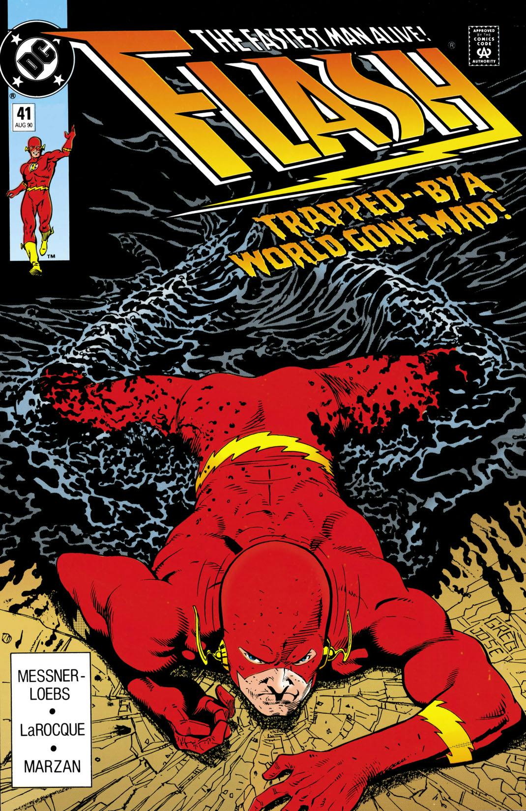 The Flash (1987-2009) #41 preview images
