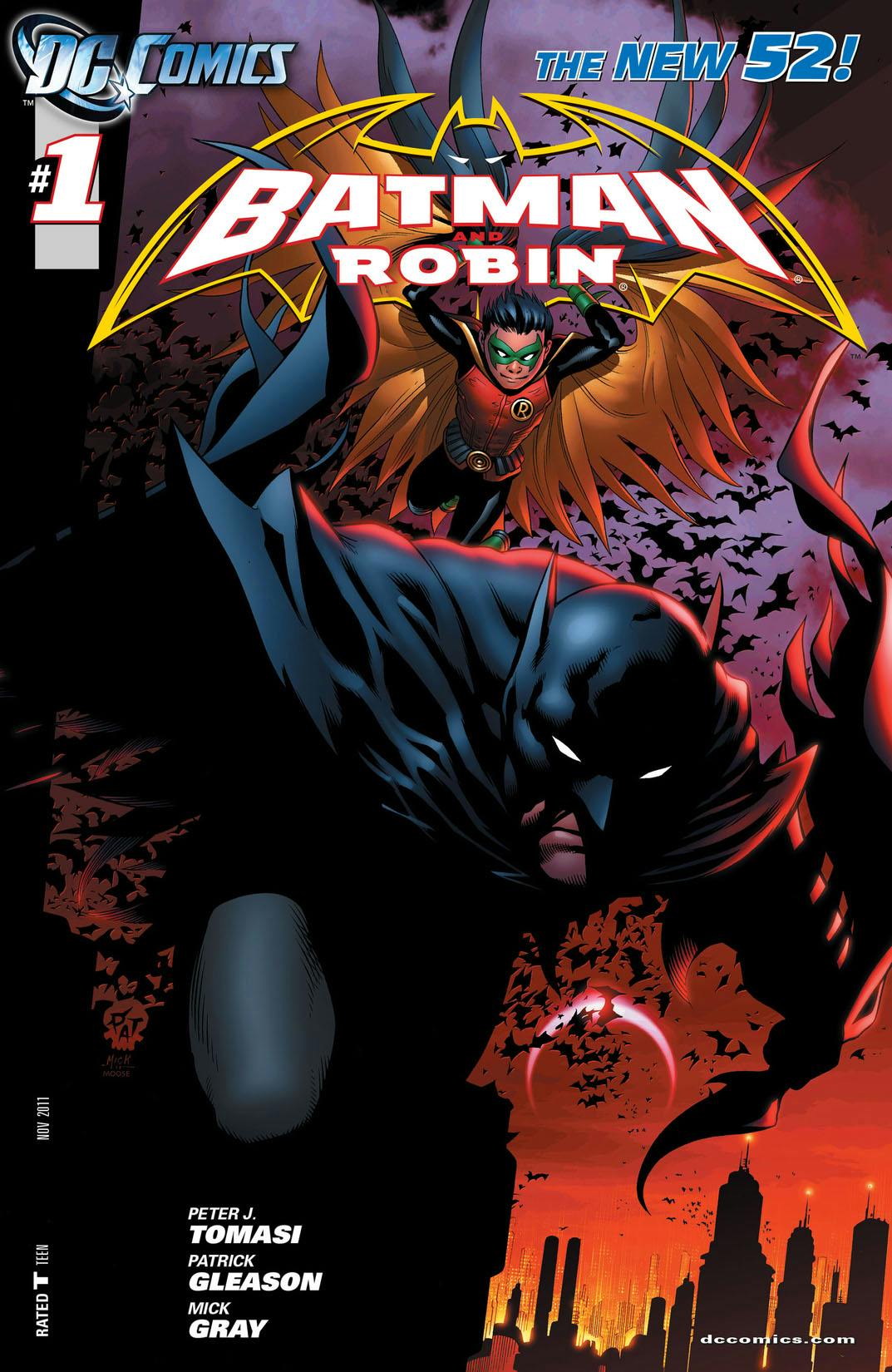 Batman and Robin (2011-) #1 preview images