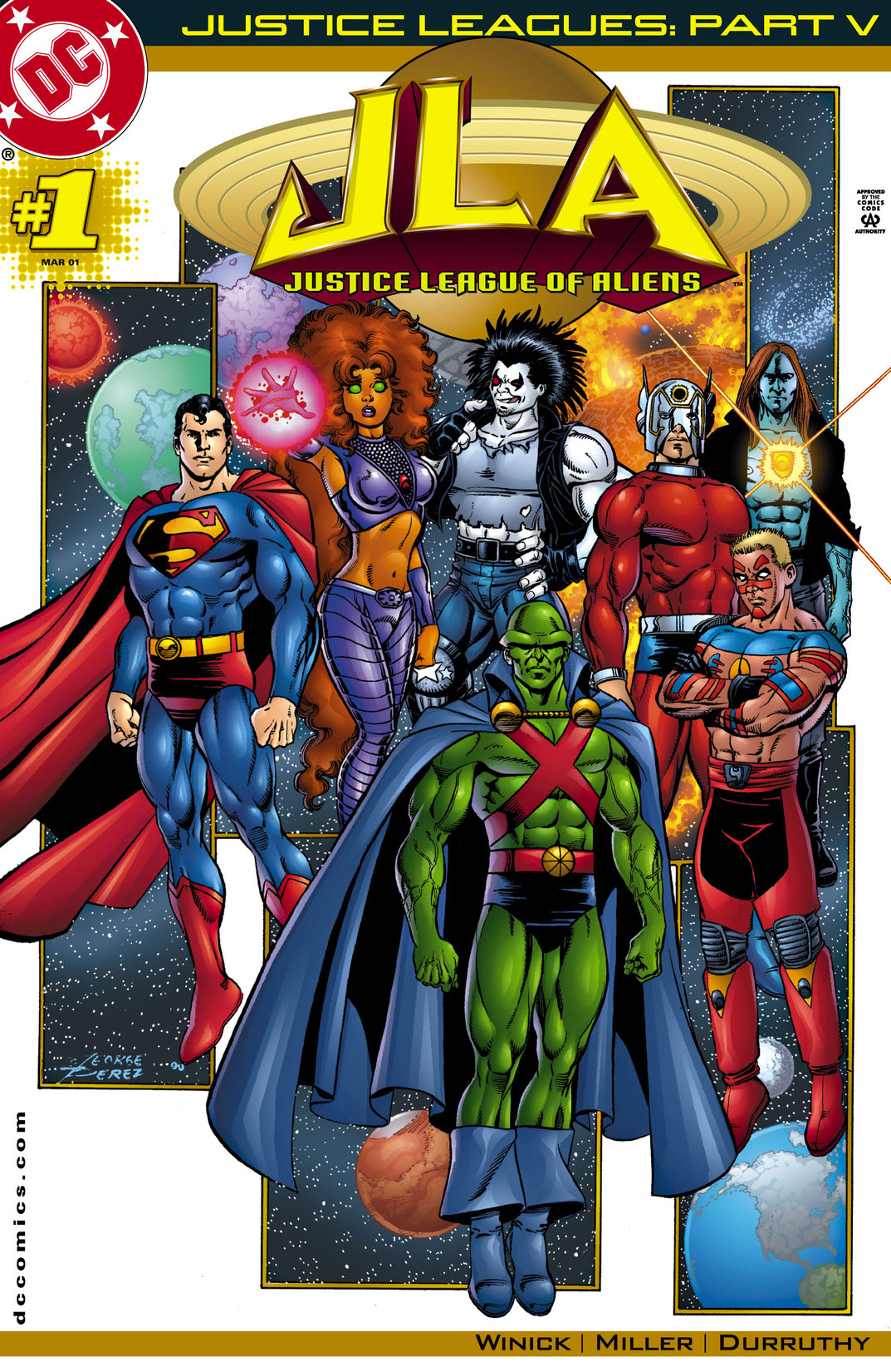 Justice Leagues: Justice League of Aliens #1 preview images