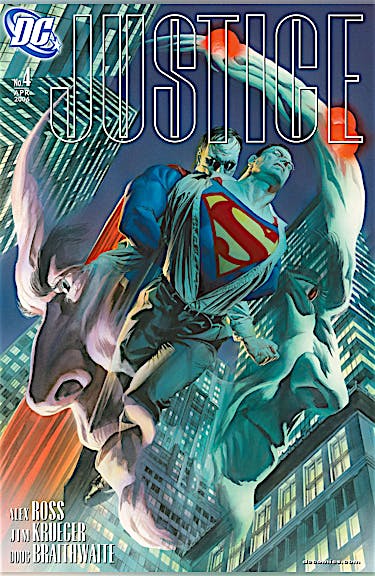 Justice #4 preview images