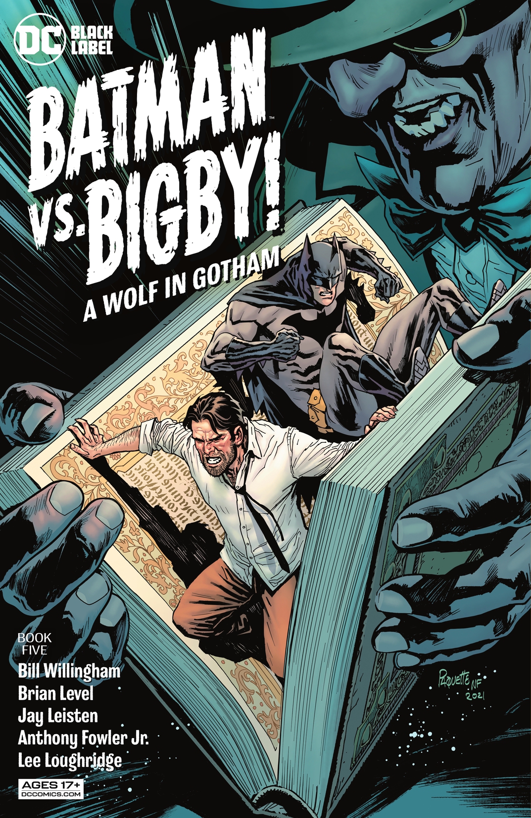 Batman Vs. Bigby! A Wolf In Gotham #5 preview images