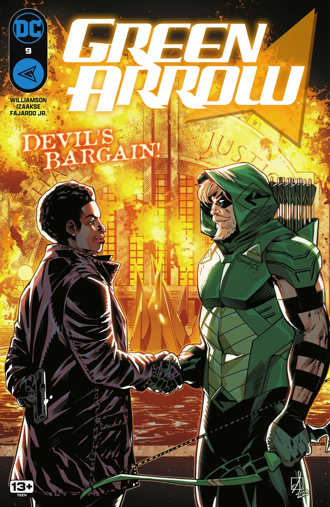 Green Arrow #9 preview images