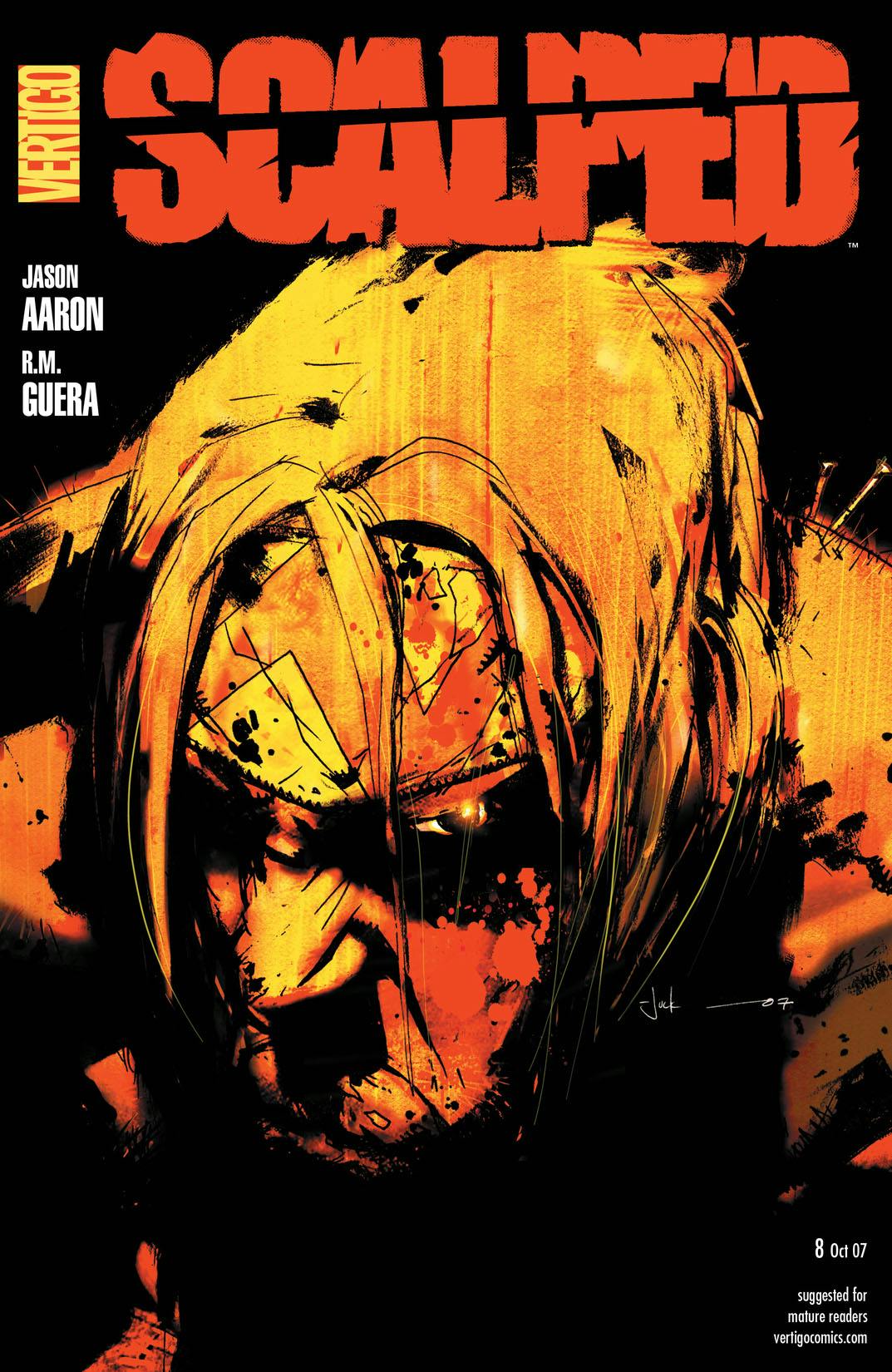 Scalped #8 preview images