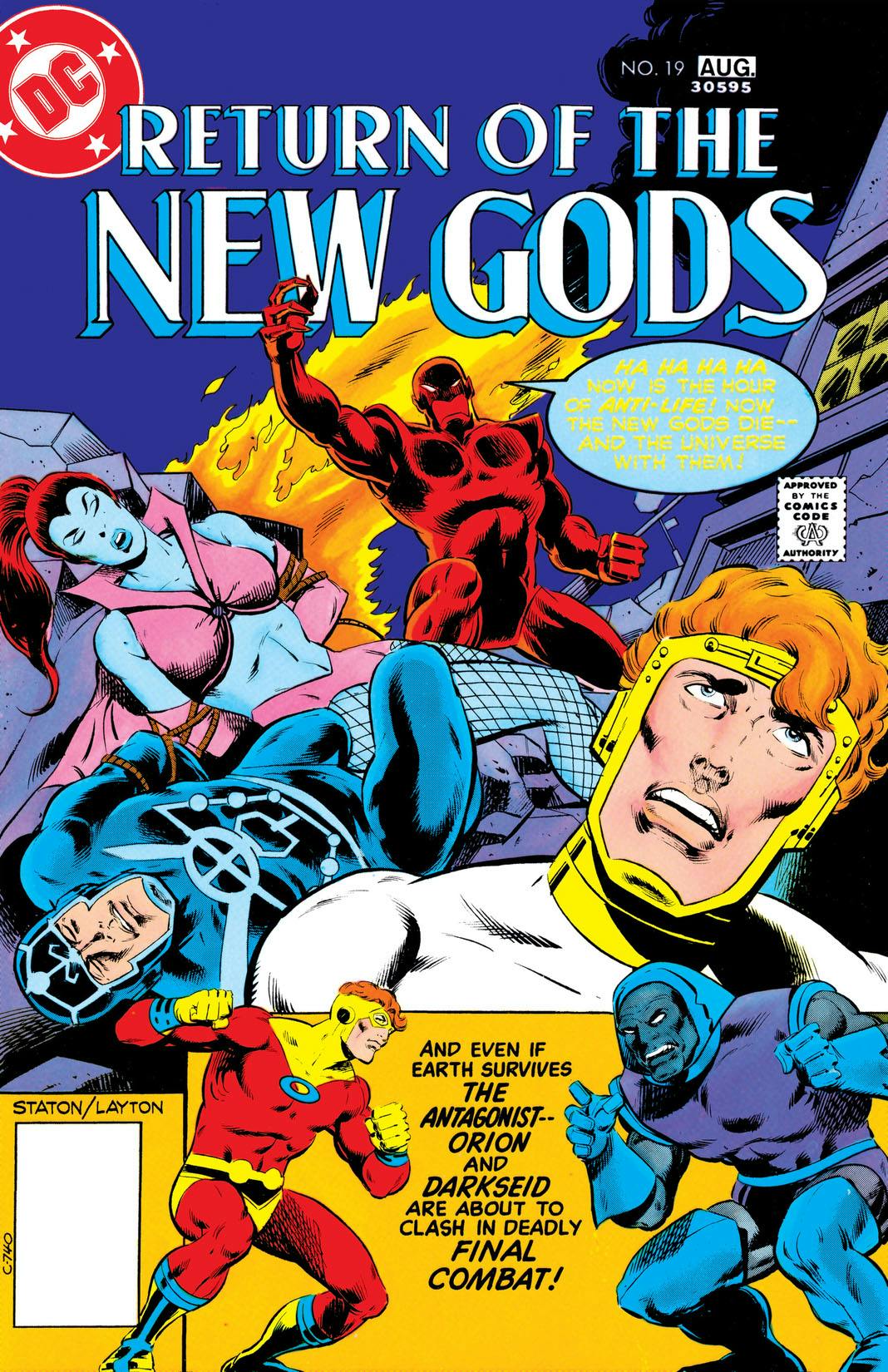 The New Gods #19 preview images
